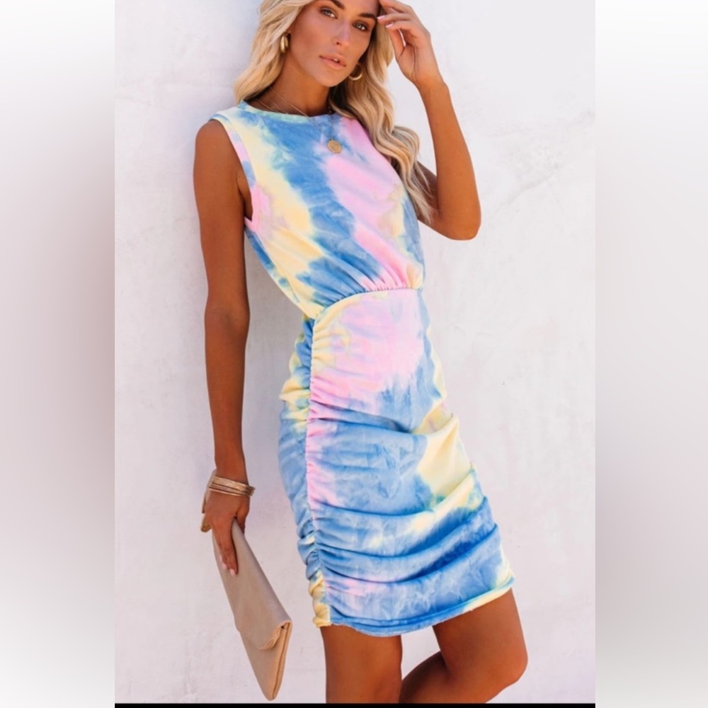 Small, tie dye dress, Vici